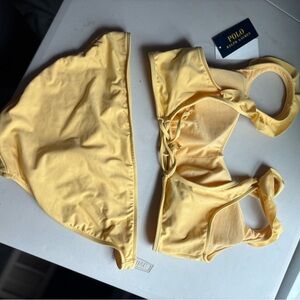 Polo by Ralph Lauren Yellow Bikini